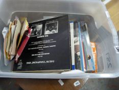 Box Containing LP Records
