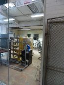 Free Standing Double Sided Unit - Clip Frame on One Side - Mirrored The Other