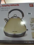 *Morphy Richards Accents Kettle - Cream