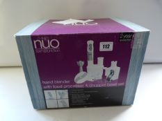 *Nuo Hand Blender with Food Processor Set