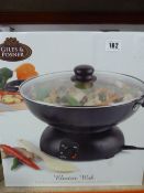*Giles & Posner Electric Wok