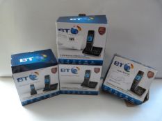 *4 Boxed BT Telephone Sets