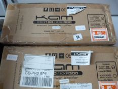 2 Stereo Power Amplifiers