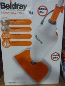 *Beldray 1500w Steam Mop