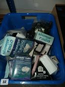 Box containing Shower Radios