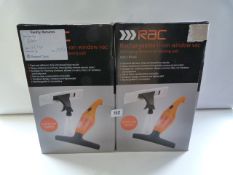 *2 Boxed Rechargeable Window Vacs