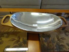 *Stainless Steel Fruit Bowl on Tray
