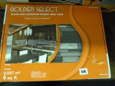 *Pack of Golden Select Mosaic Wall Tiles