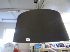 *Large Black Ceiling Lamp Shade