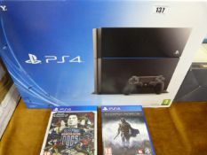 *PS4 BLK +5 GAMES-PACKAGE2