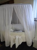 *Modern Child's cot with Drapes