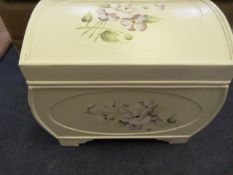 Miniature Wood Painted Chest