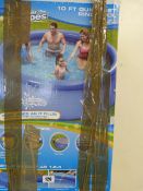 *2 x 10ft Quickset Ringed Paddling Pools
