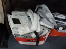 Box of LG Telephones