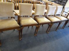 Set of 6 Art Deco Chairs