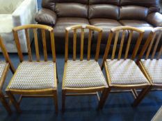 Set of 6 Oak Dining Chairs