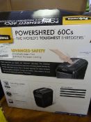 *Fellowes Cross Cut Shredder