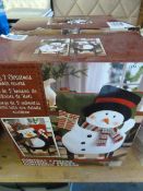 2 Boxed Pairs of Christmas Chair Covers