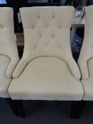 *Phoebe Cream Dining Chair