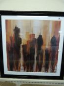 Framed Modern Art Print