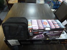 Steam Iron, DVD Player + TV Support Bracket