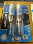 *2 Oral B Advance Power Tooth Brushes