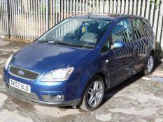Ford Focus C Max Registration Number DK07 ULO