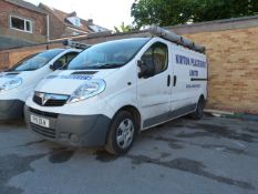 Vauxhall Vivaro Van CDTDi Registration Number FY11 OLV Mileage: 91429