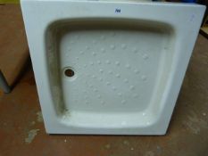 White Shower Tray