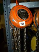 Clarke 1 Tonne Set of Chain Blocks