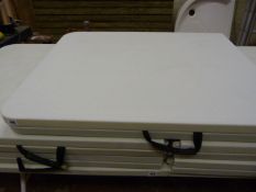 2 New Storm Light Weight Folding Banqueting Tables