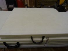 2 New Storm Light Weight Folding Banqueting Tables