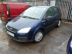 Ford Focus C-Max LX Reg: NM04 PYD MOT until 01/02/2016
