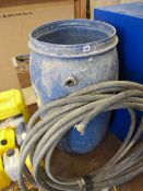 Water Butt Complete with Delivery Hose