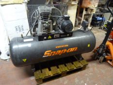 Snap-On Grey Compressor 200 Litre 3 Phase