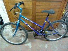 Lady's Magna Northern Cascade Mountain Bike - Purple & Turquoise