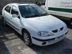Renault Megane 16v Registration Number T961 MEY - MOT April 2016