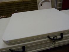 2 New Storm Light Weight Folding Banqueting Tables