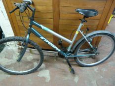 Lady's Integra Mountain Bike - Green & Silver