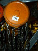 1 Tonne Set of Chain Blocks