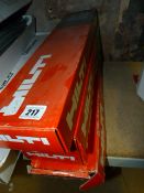 4 Boxes of Hilti Collated Screws
