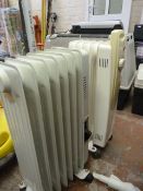 2 Oil Filled Radiators