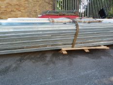 Quantity of Galvanised Stud Walling
