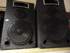Pair of Tornado Model ST3 Speakers