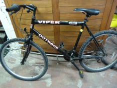 Gent's Viper Mountain Bike - Black
