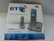 *BT 2000 Twin Cordless Telephone Set