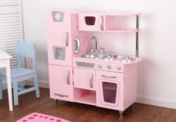 *KidKraft Classic Vintage Kitchen Pink (Flat-packed)