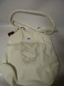 Playboy White Shoulder Bag