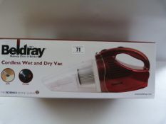 *Beldray Cordless Wet and Dry Vacuum