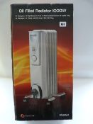 *Connect-IT Oil Filled 1000 Watt Radiator